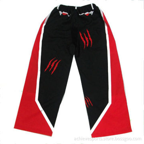 Customized Ice Hockey Trousers with Design and Logo for Team, Strengthen on the Knee